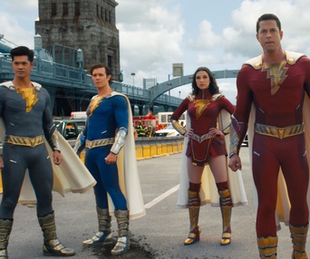 Une scène du film Shazam! Fury of the Gods