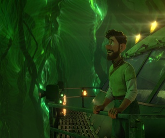 Une scène du film Strange World