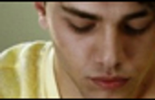 Xavier Dolan et François Arnaud dans J'ai tué ma mère