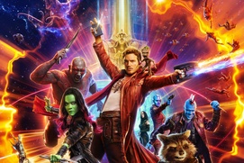 Affiche du film Guardians of the Galaxy Vol. 2 Affiche du film Guardians of the Galaxy Vol. 2