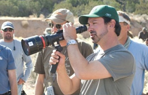James Mangold sur le plateau du film 3:10 to Yuma