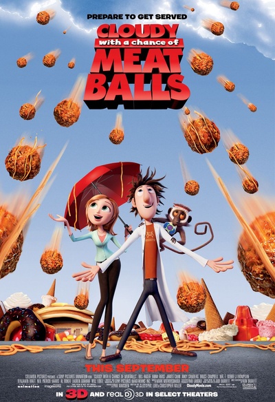 Affiche du film Cloudu with a Chance of Meatballs