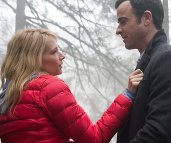 Une scène du film The Girl on the Train