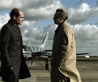 Une scène du film Tinker, Tailor, Soldier, Spy