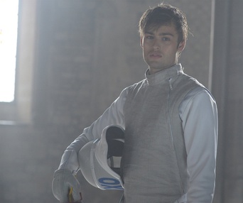 Une scène du film The Riot Club