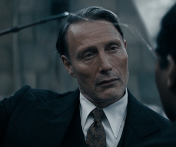 Une scène du film Fantastic Beasts: The Secrets of Dumbledore