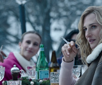 Une scène du film House of Gucci