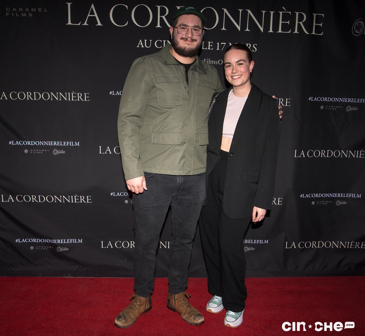 Tapis rouge du film La cordonnière