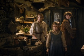 Une scène du film The Hobbit: The Desolation of Smaug