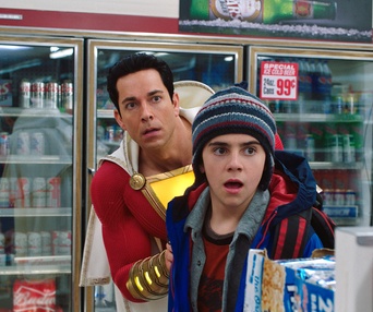 Une scène du film Shazam!