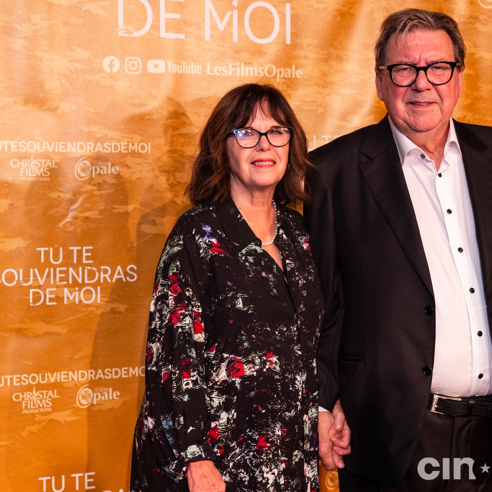 Sur le tapis rouge du film Tu te souviendras de moi
