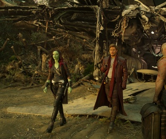 Une scène du film Guardians of the Galaxy Vol. 2