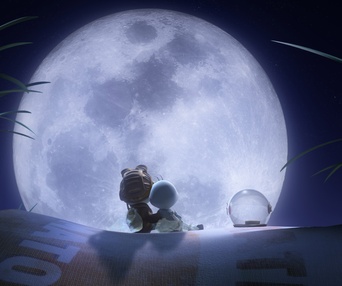 Scène du film Fly me to the Moon