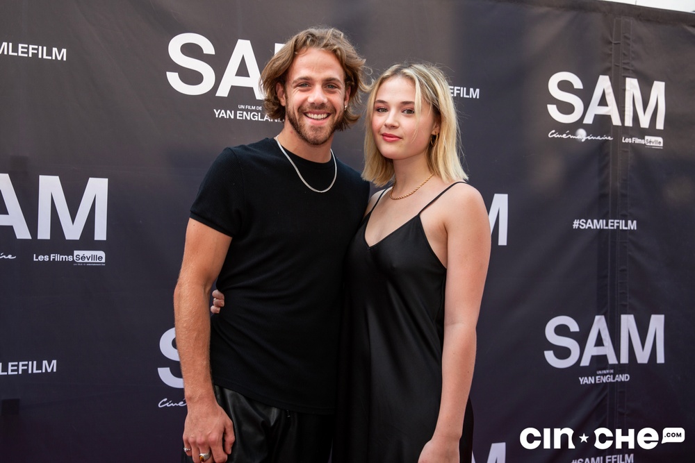 Sur le tapis rouge du film Sam