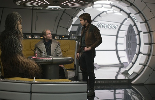 Une scène du film Solo: A Star Wars Story