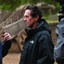 Ridley Scott et Brian Grazer (à droite) sur le plateau du film Robin Hood