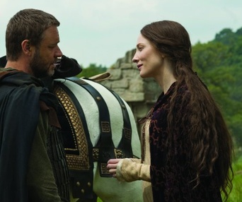 Une scène du film Robin Hood