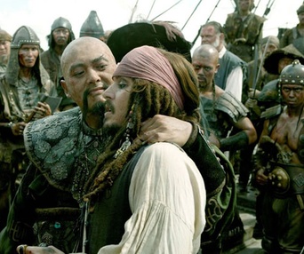 Scène du film Pirates des Caraïbes : Jusqu'au bout du monde
