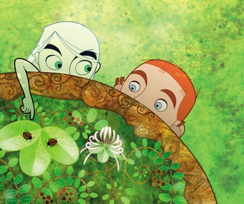 Une scène du film The Secret of Kells