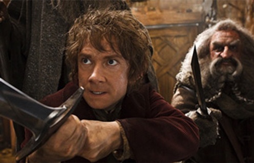 Martin Freeman dans The Hobbit: The Desolation of Smaug