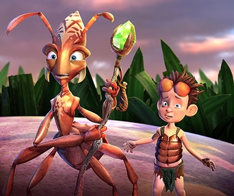 Scène du film Le tyran des fourmis