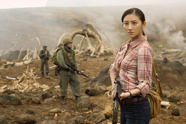 Une scène du film Kong : Skull Island