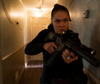 Une scène du film Mile 22