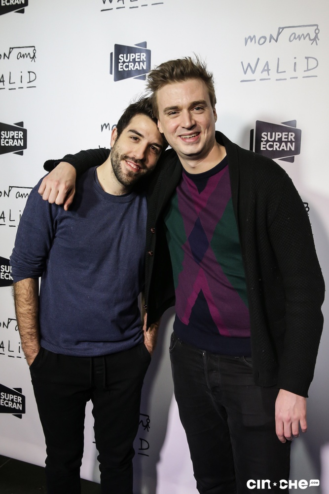 Sur le tapis rouge du film Mon ami Walid