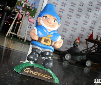 Sur le tapis rouge de Gnomeo et Juliette