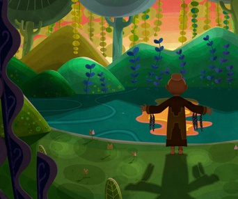 Une scène du film Pachamama : le trésor sacré
