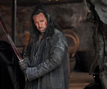 Une scène du film Outcast