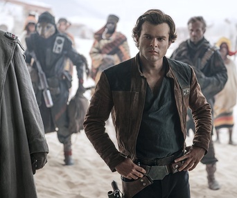 Une scène du film Solo: A Star Wars Story
