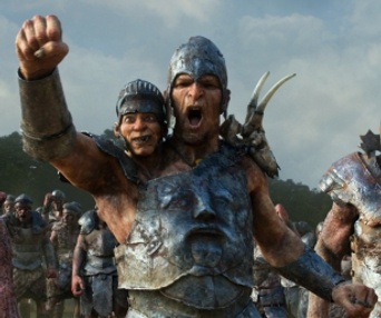 Une scène du film Jack the Giant Slayer