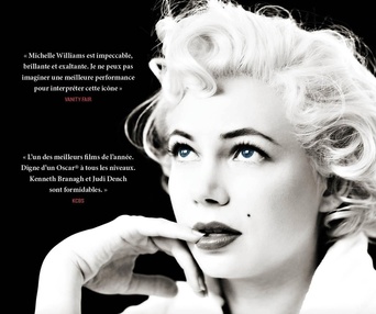 Affiche du film Une semaine avec Marilyn