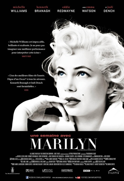 Affiche du film Une semaine avec Marilyn
