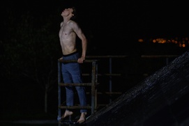 Une scène du film Wolf