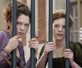 Une scène du film Les adieux à la reine