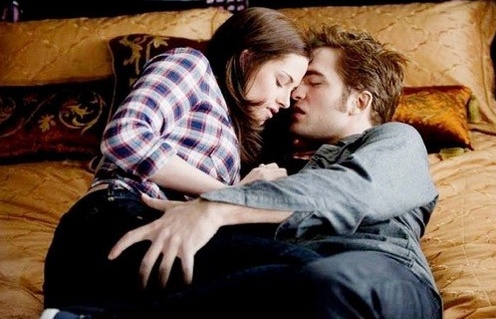 Kristen Stewart et Robert Pattinson dans The Twilight Saga: Eclipse
