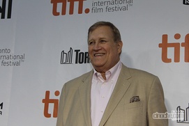 Sur le tapis rouge du film The Judge au TIFF