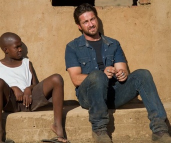Une scène du film Machine Gun Preacher