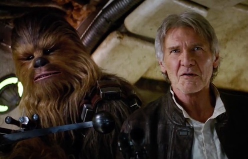 Une scène du film Star Wars: The Force Awakens