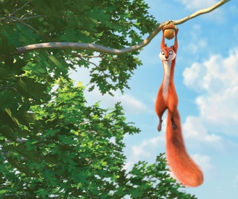 Une scène du film The Nut Job 2: Nutty by Nature