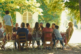 Une scĂšne du film FĂȘte de famille Une scĂšne du film FĂȘte de famille