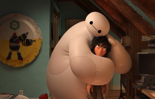 Une scène du film Big Hero 6
