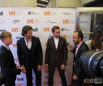 TIFF 2012 - Sur le tapis rouge de The Place Beyond the Pines
