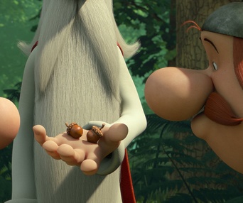Une scène du film Astérix: Le domaine des Dieux