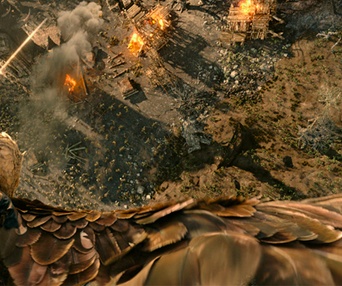 Une scène du film Warcraft