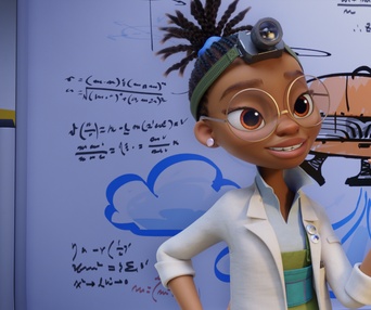 Une scène du film Paw Patrol: The Movie