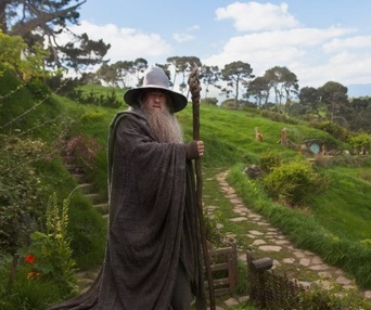 Une scène du film The Hobbit: An Unexpected Journey