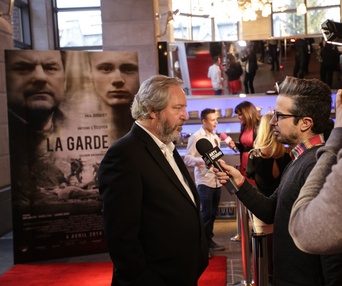 Sur le tapis rouge de La garde